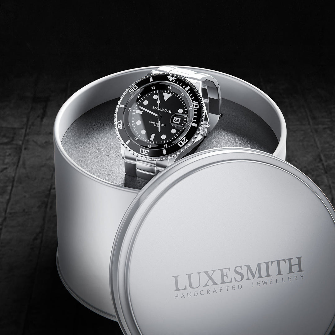 Luxesmith Midnight Edition - Men's Watch - Luxesmith - Handcrafted Jewellery